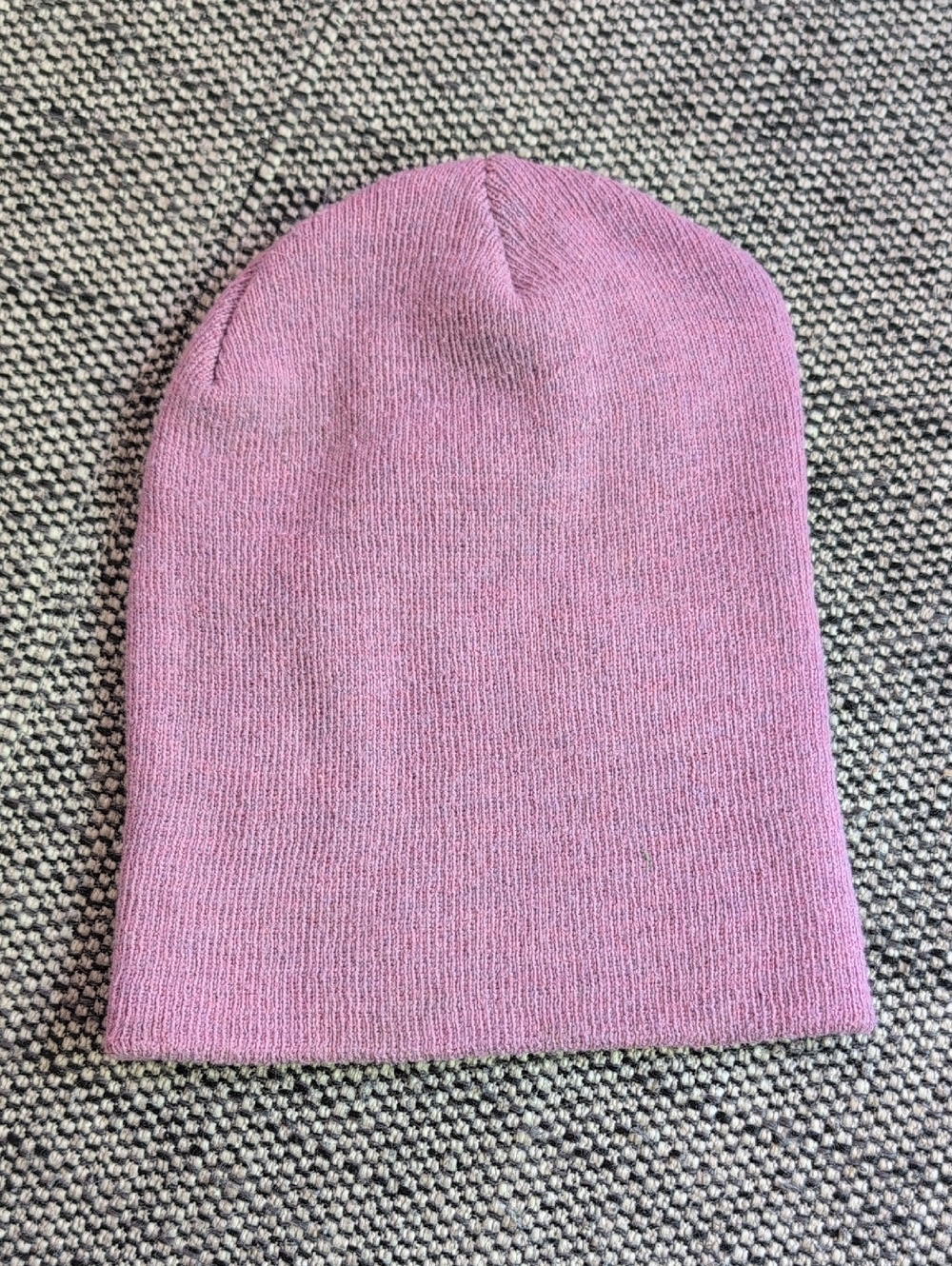 Kids Lavender Knit Beanie Hat